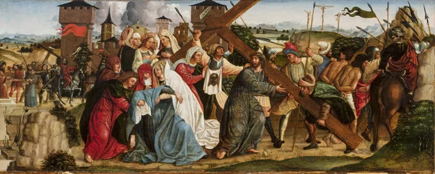 Christus trägt das Kreuz, ca. 1500